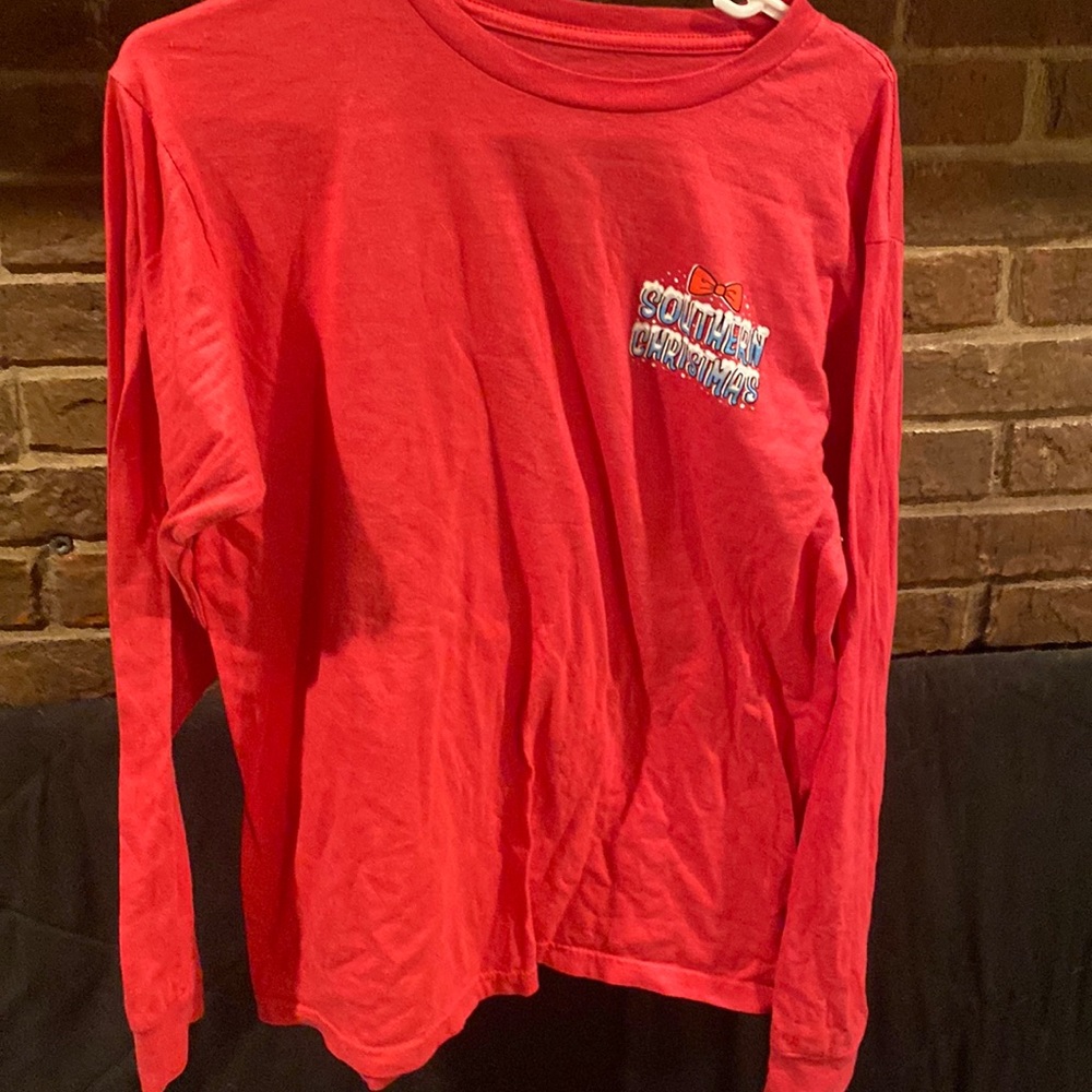 southern Christmas long sleeve tee